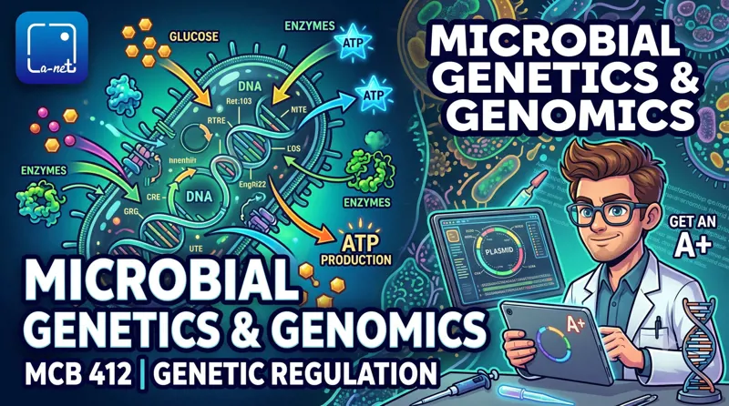 MCB 412 Microbial Genetics