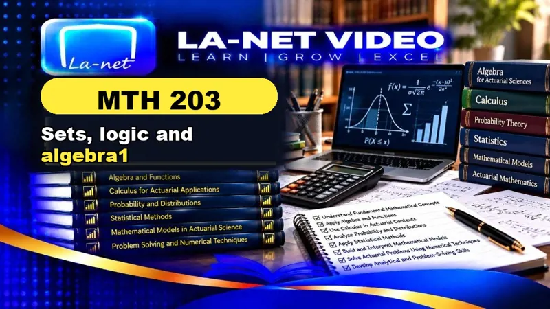 MTH 203 Sets, logic and algebra1