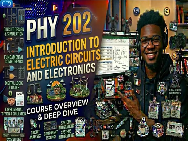 PHY202 Introduction to Electric Circuits and Electronics