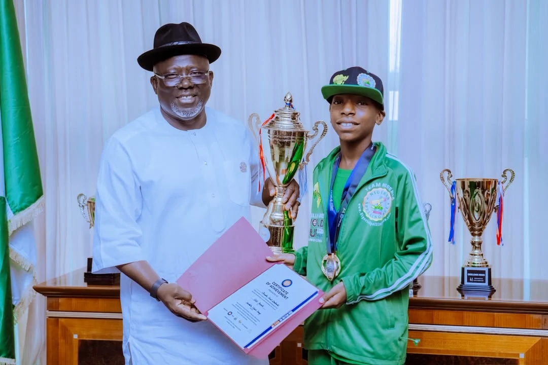 Delta State Governor rewards Spelling Bee world champion with N20m.