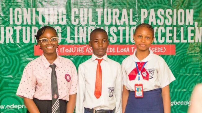 Unique, Valencia, George Green Baptist Win EDE Prize for Language in Oyo.