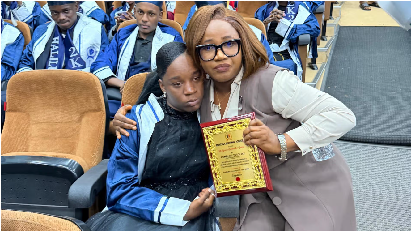 Special Needs Student Wins Nile University Scholarship at BBA Graduation